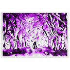 TO SEE MY HEART YOU MUST FIRST DIVE INTO MY TRUTH J.L Superior Framed Poster